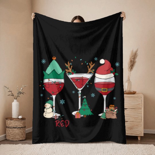 I'm Dreaming Of A White Christmas Throw Blankets