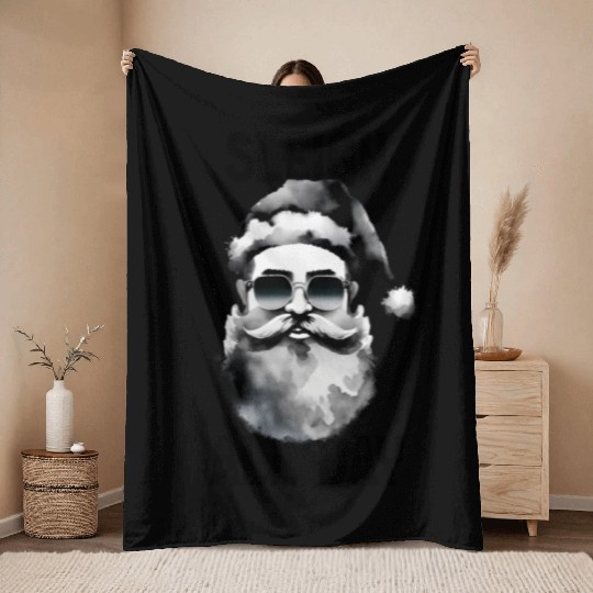 Sleigh all day Throw Blankets