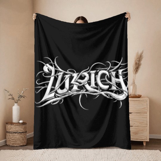 Zurich Metal (Music) Metalheads Zurich Switzerland Throw Blankets