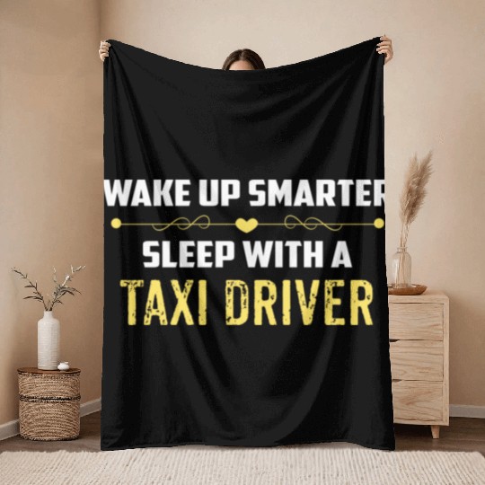 Wake Up Smarter Sleep With A TAXI DRIVER Throw Blankets