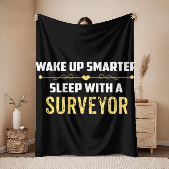 Wake Up Smarter Sleep With A SURVEYOR Throw Blankets