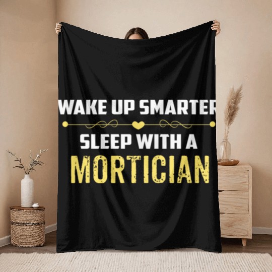 Wake Up Smarter Sleep With A MORTICIAN Throw Blankets