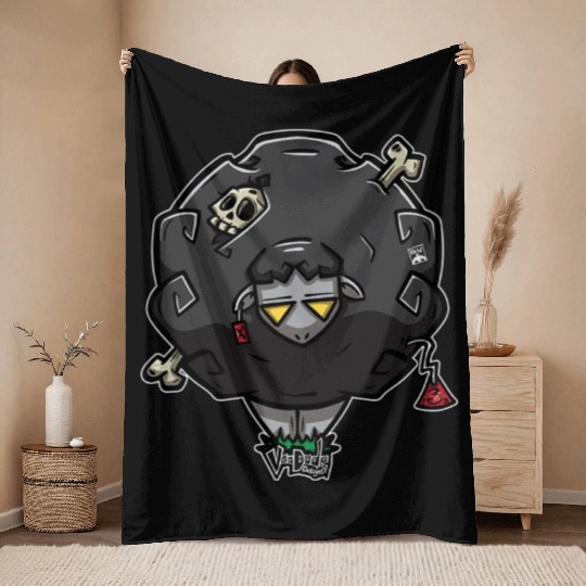 Black Sheep Throw Blankets