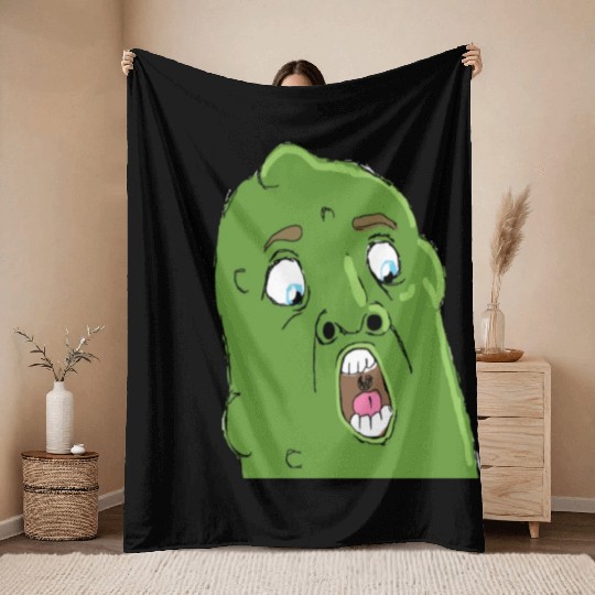 Picolas Cage Throw Blankets