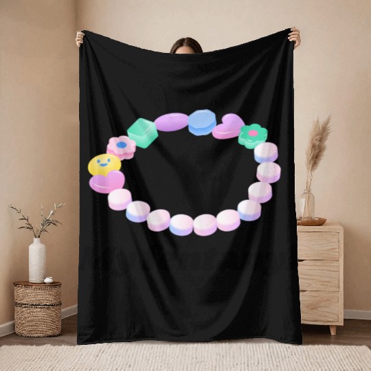 My fentanyl - 90s style - Candy Throw Blankets