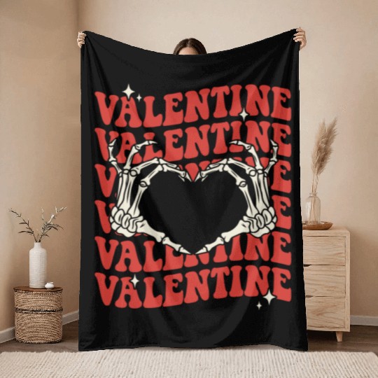 I Love My Girlfriend Boyfriend For Him Love Throw Blankets