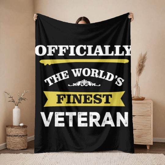 The World's Finest Veteran Throw Blankets
