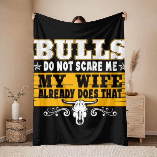 Rodeo Clown | Rodeo Cowboy Western Profession Throw Blankets