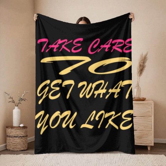 Philadelphia No One Likes Us We Don't Care Throw Blankets