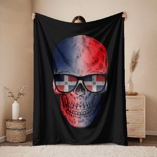 Dominican Republic Throw Blankets