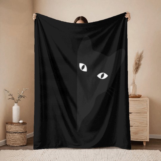 Cat fitness: Cat Lifting Weights in the gym Throw Blankets