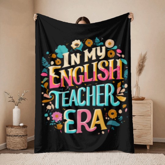 English teacher Throw Blankets
