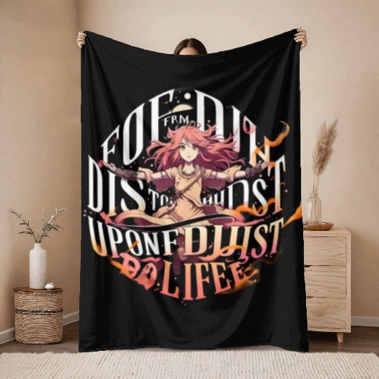 A Spectrum of Cool, Colorful High-Quality Digital Throw Blankets