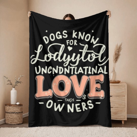 Dog lovers Throw Blankets