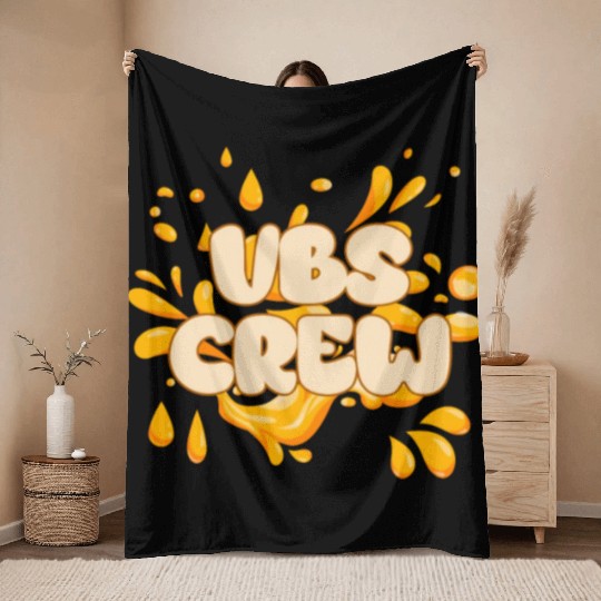 VBS Colorful Bible Vacation School Love Throw Blankets