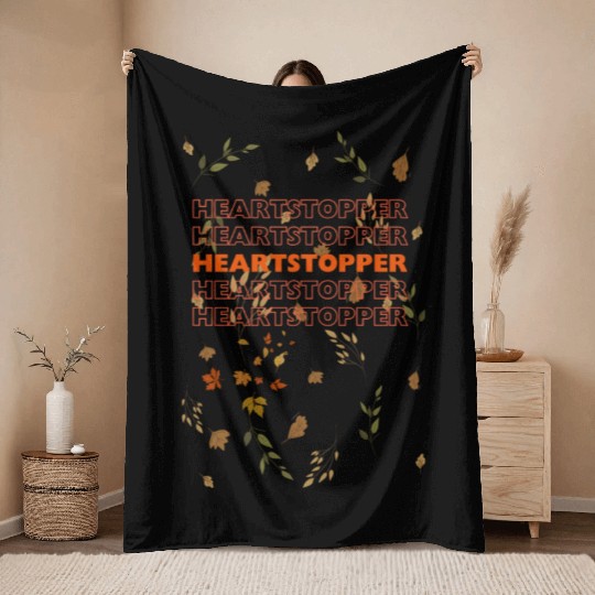 heartstopper Throw Blankets