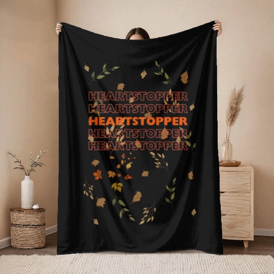 heartstopper Throw Blankets