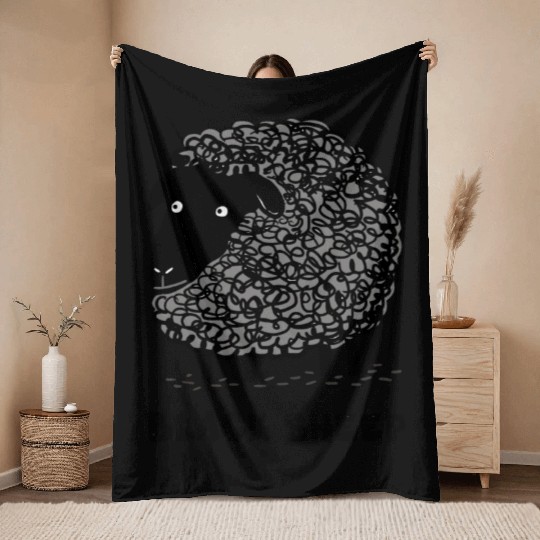 Black Sheep Throw Blankets