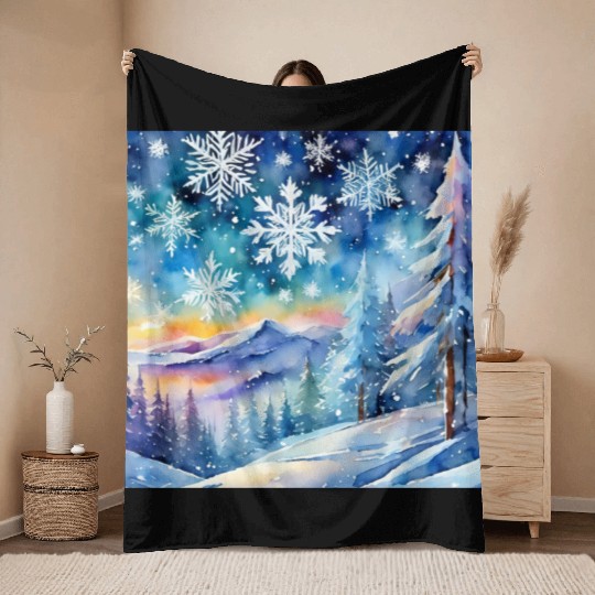 "Winter Warmth Essentials: Throw Blankets, Tees, & Cups