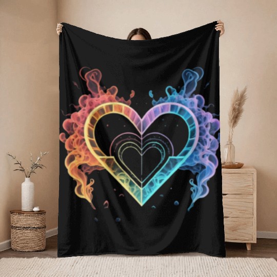 Valentine Throw Blankets