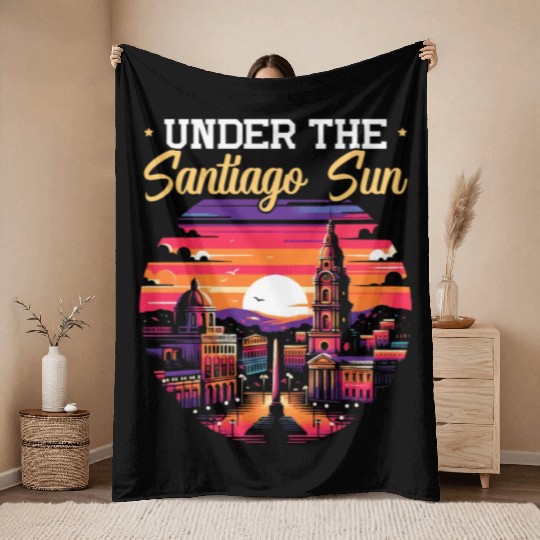santSantiago De Los Caballeros Dominican Republic Throw Blankets