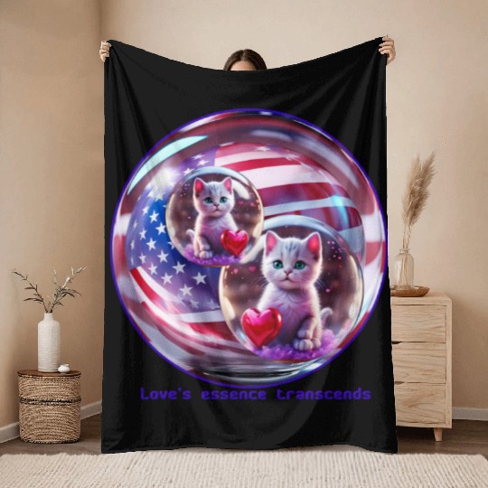 Valentine's Day Throw Blankets