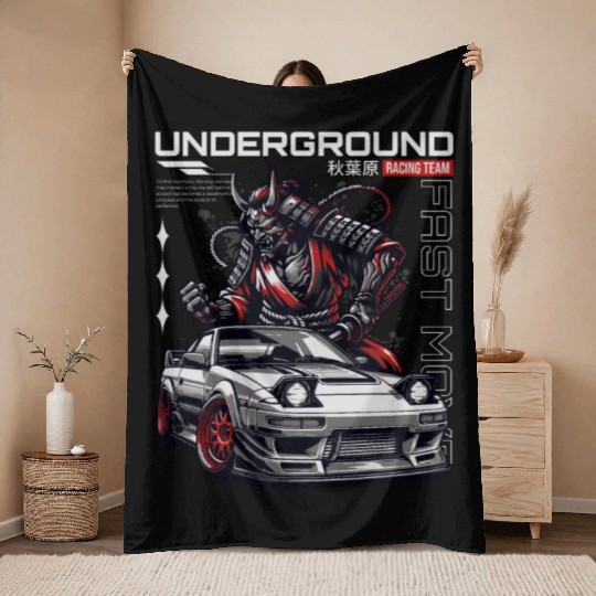 Underground Throw Blankets
