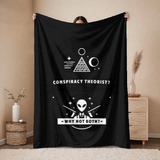 History Buff or Conspiracy Theorist? Throw Blankets