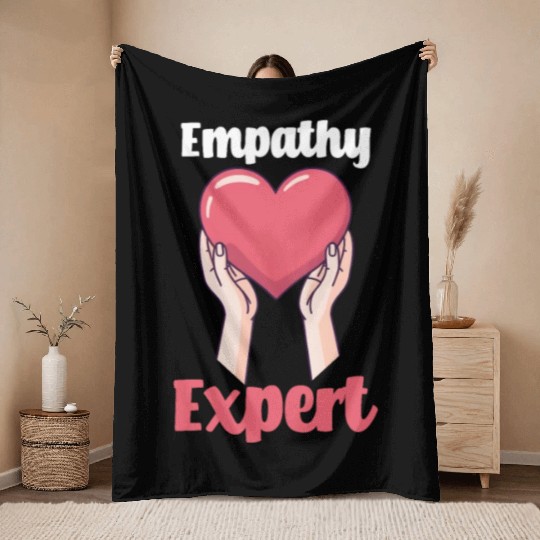 Psychologist Empathy Expert Throw Blankets