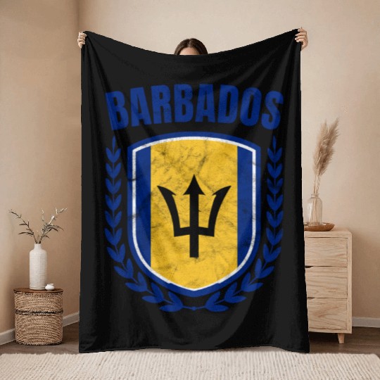 Barbados Throw Blankets