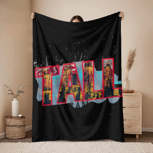 Vietnam Veterans Day: 'Standing Tall' Throw Blankets Design