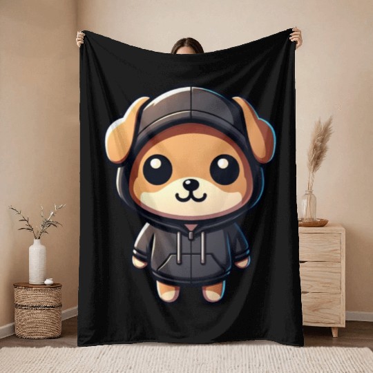 Puppy Love Throw Blankets