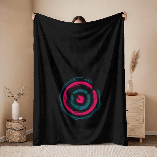Archery Targets Archer Bullseye Shooting Sport Throw Blankets
