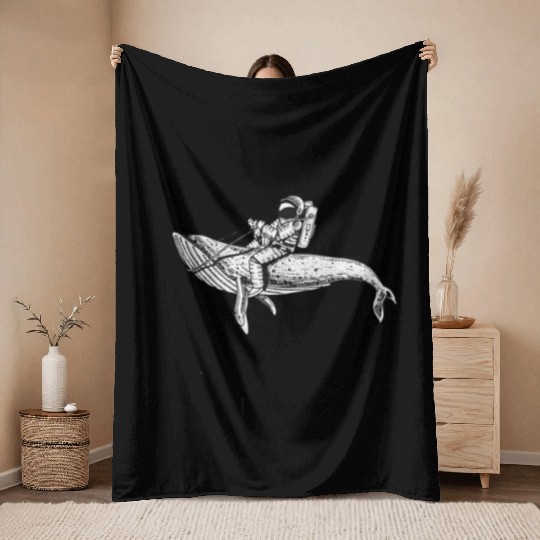 Astronaut Astro Galatic Store 07 Throw Blankets