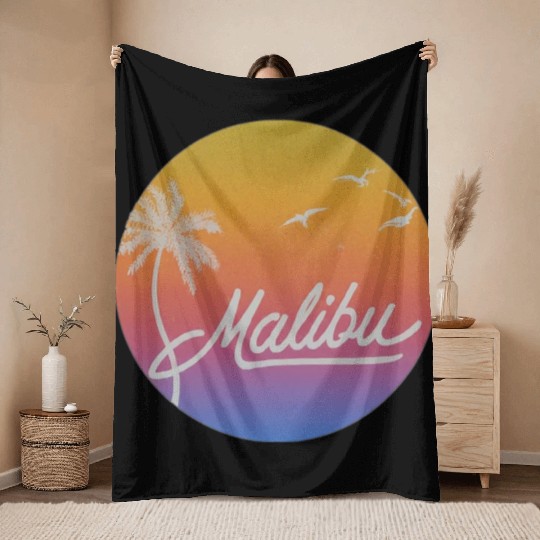 Malibu Throw Blankets