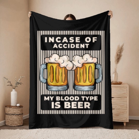 Drinking Leisure Drinker Drunk Throw Blankets