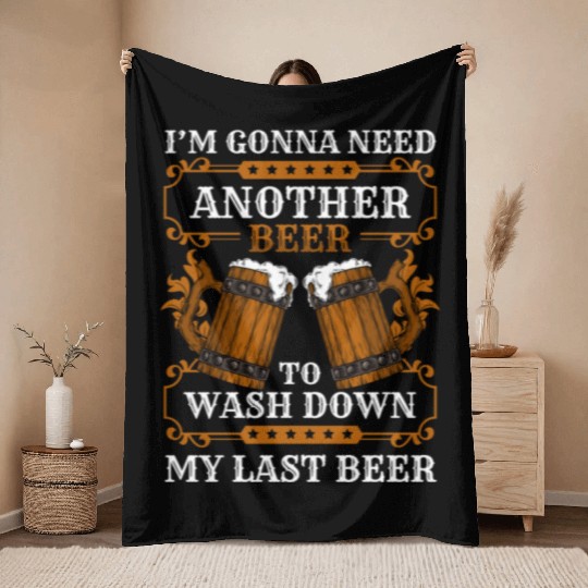 Partying Alcohol Drunk Celebration Throw Blankets