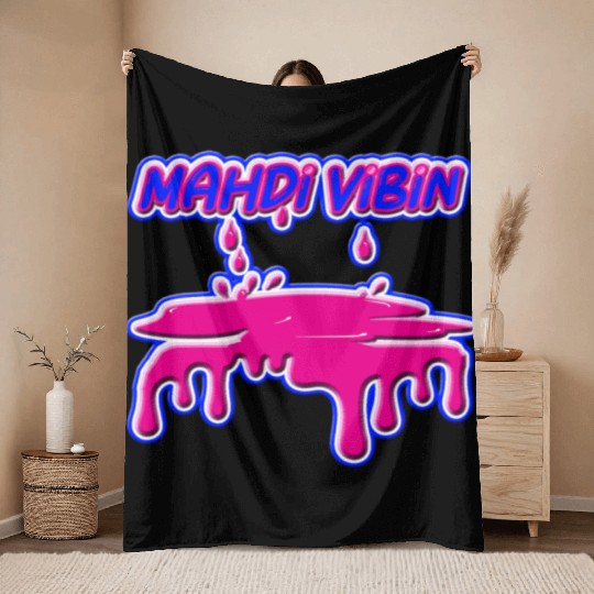 Novelty Mahdi Vibin Throw Blankets