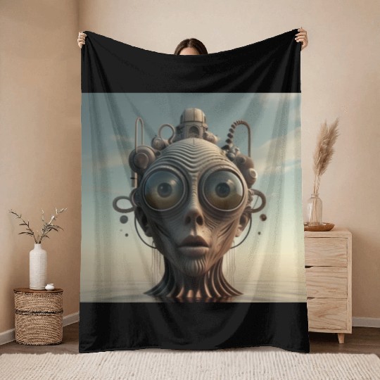 OVER HORIZON Throw Blankets