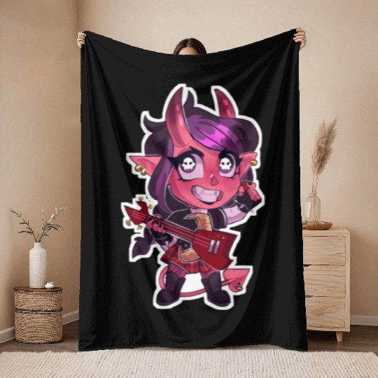 Fig Charm Throw Blankets