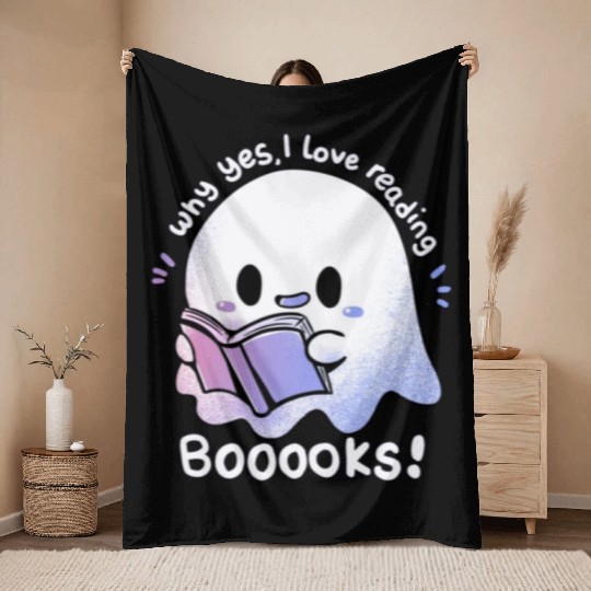 Why yes, I love reading booooks Throw Blankets