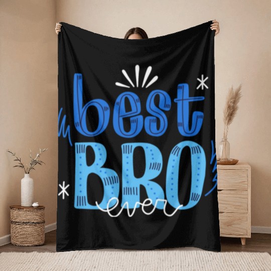 Brother means loves! Brother day Throw Blankets