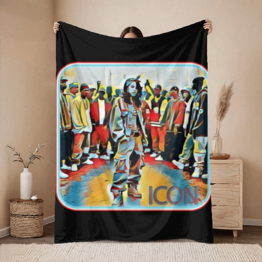 Novelty Icon Throw Blankets