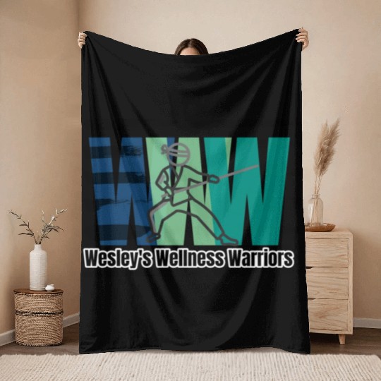 Wesley's Wellness Warriors - First Steps Fundraise Throw Blankets