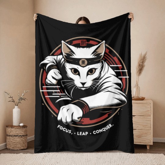 Kung Fu Chinese Kung Fu Asian Kung Fu Self defense Throw Blankets