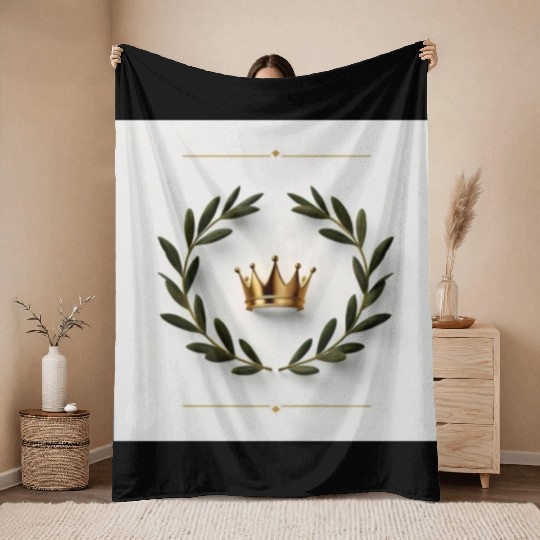 ROYAL ATTITUDE  D83D DC51 Throw Blankets