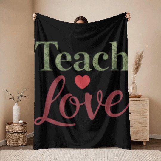 Special Education Teacher Sped Teacher Inclusion Throw Blankets