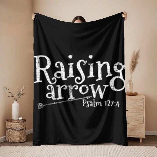 Team Jesus Bible Verse Inspired Design Throw Blankets