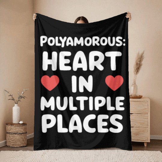 Polyamorous community Polyamorous Parenting Loving Throw Blankets