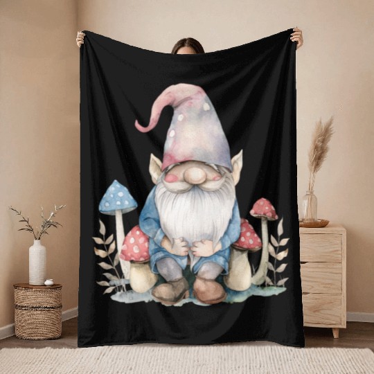 Pastel Gnome Clipart Images, Pastel clipart, Throw Blankets